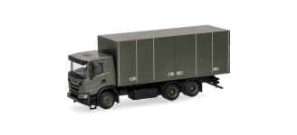 Herpa 747226 - H0 - Scania XT17 Koffer Schwedische Armee